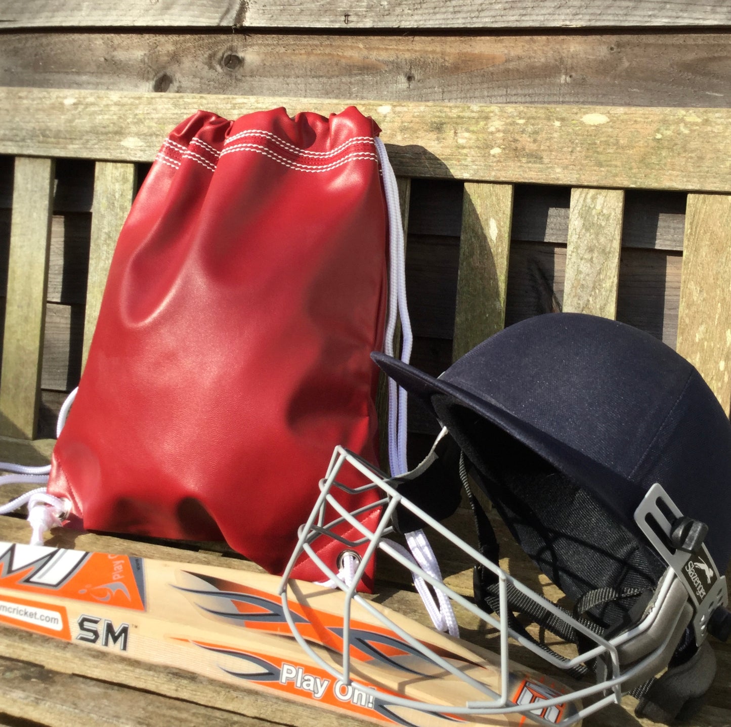 Cricket Drawstring Bag - the perfect gift for a Cricket fan!