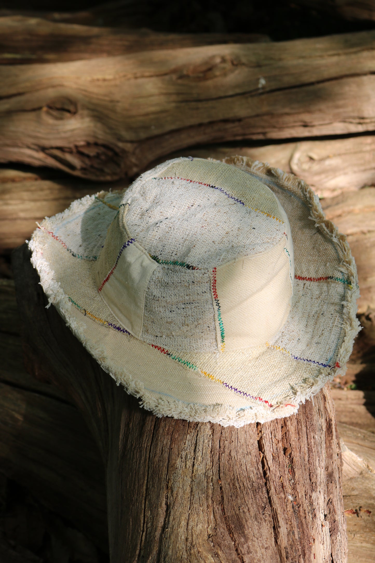 Beautiful Cream coloured Hemp hat