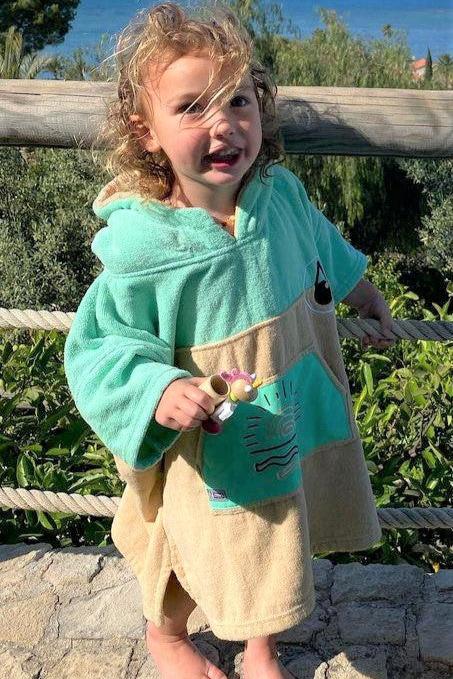 Kids' Wave Poncho DROPSI