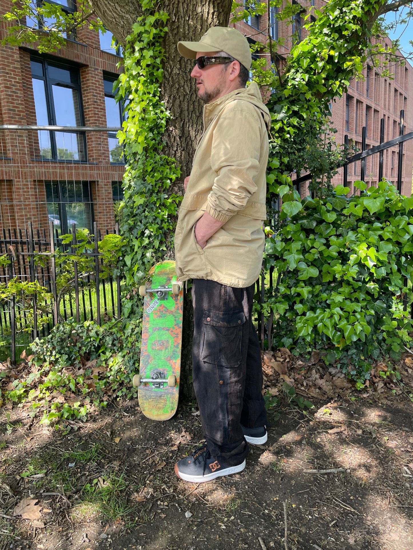 Unisex Fairtrade CHOCO CARGO PANTS / TROUSERS