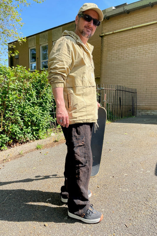 Unisex Fairtrade CHOCO CARGO PANTS / TROUSERS