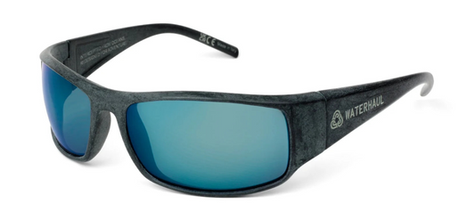 ZENNOR SLATE Sunglasses by Waterhaul - Blue Mirror Lenses great for sports