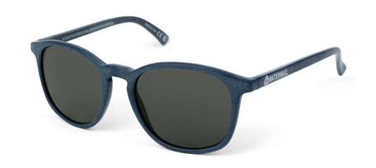 KYNANCE NAVY Sunglasses by Waterhaul - Grey lenses