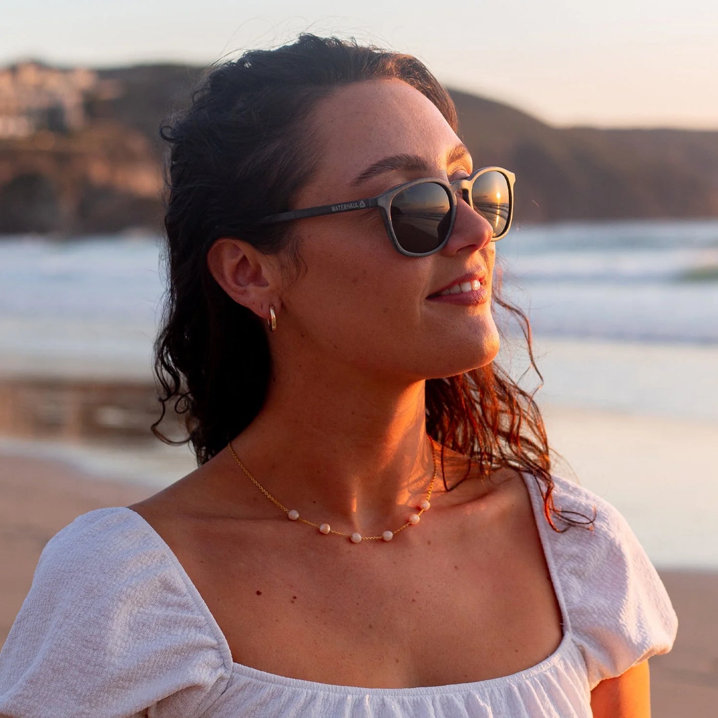 KYNANCE SLATE Sunglasses by Waterhaul - Grey lenses