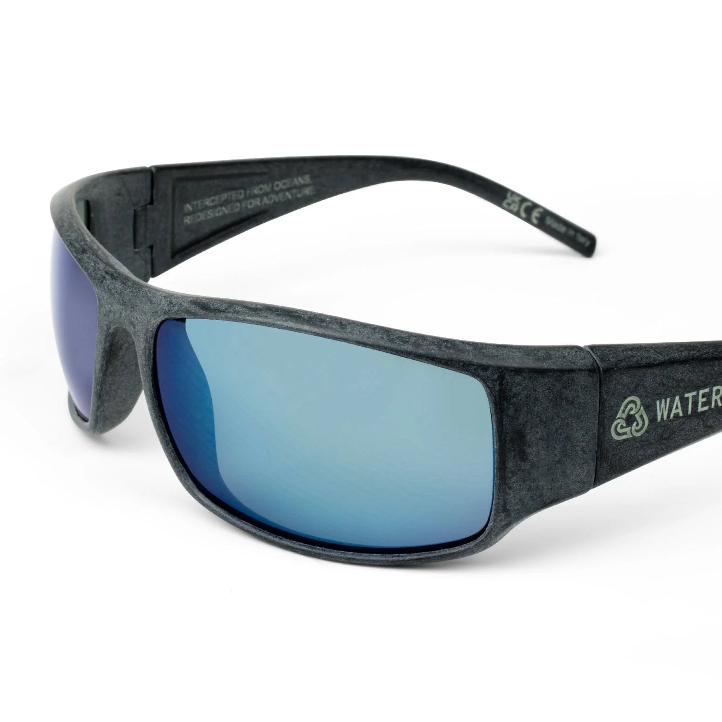 ZENNOR SLATE Sunglasses by Waterhaul - Blue Mirror Lenses great for sports