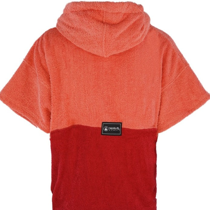 Wave Style Poncho SETA Back View Product Surf Wear