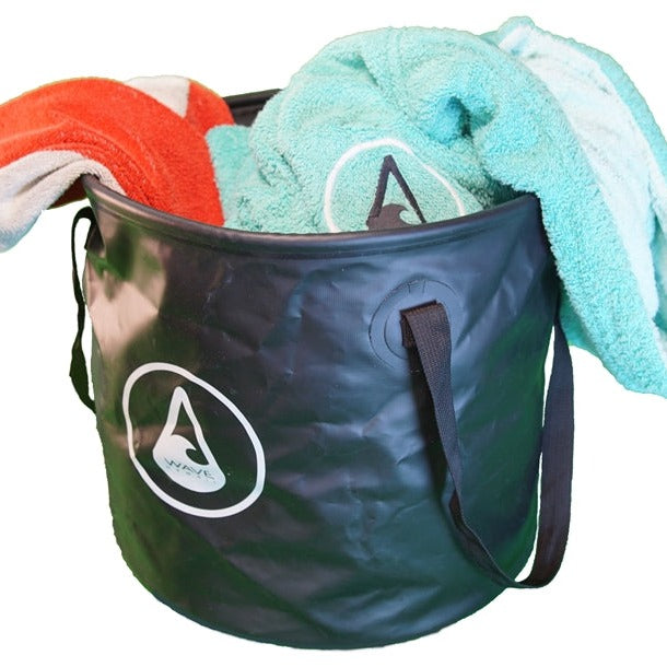 Beach Bucket BLACK Product Image Beach Towels