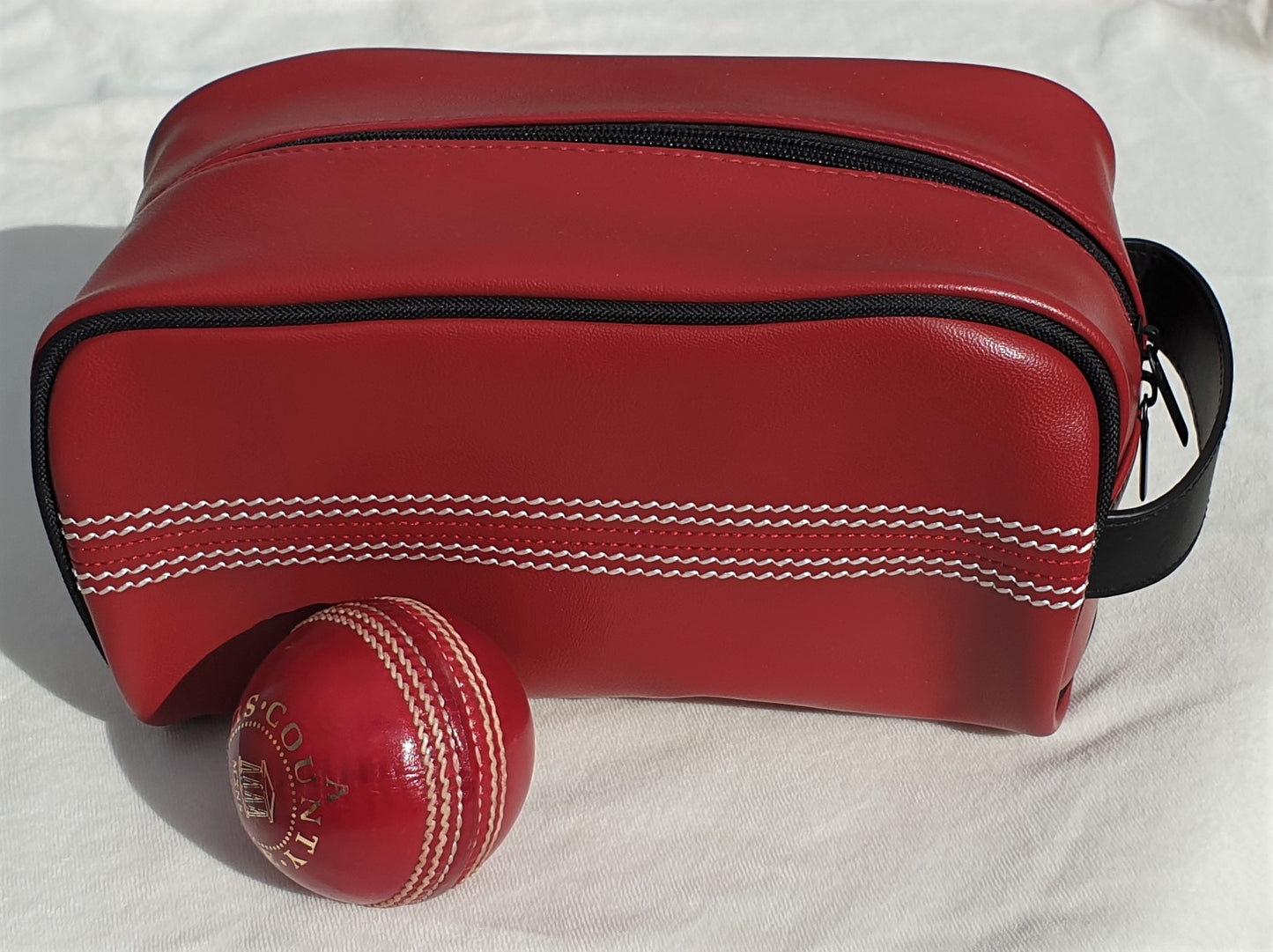 Cricket Red Toiletry Bag