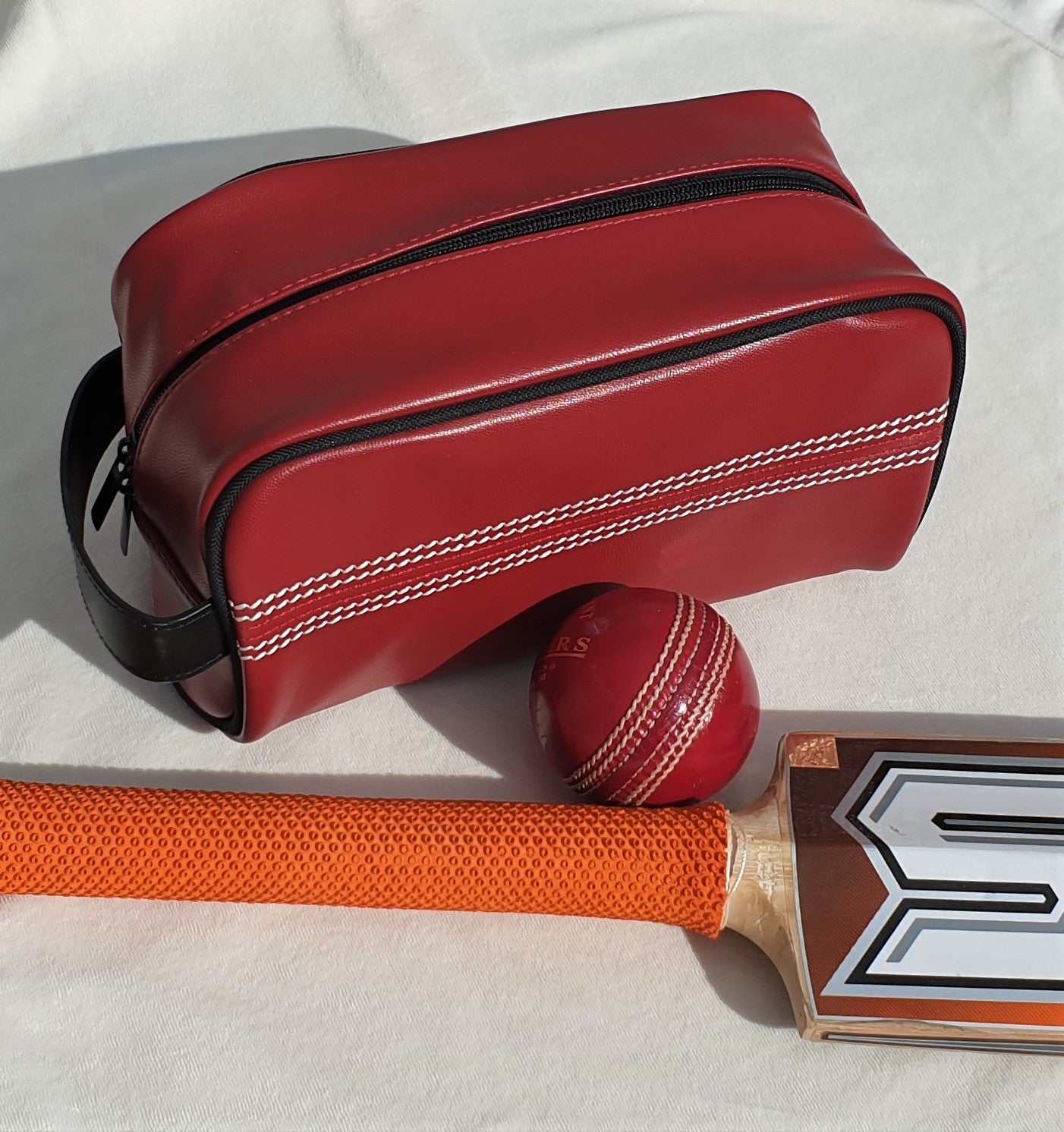Cricket Red Toiletry Bag