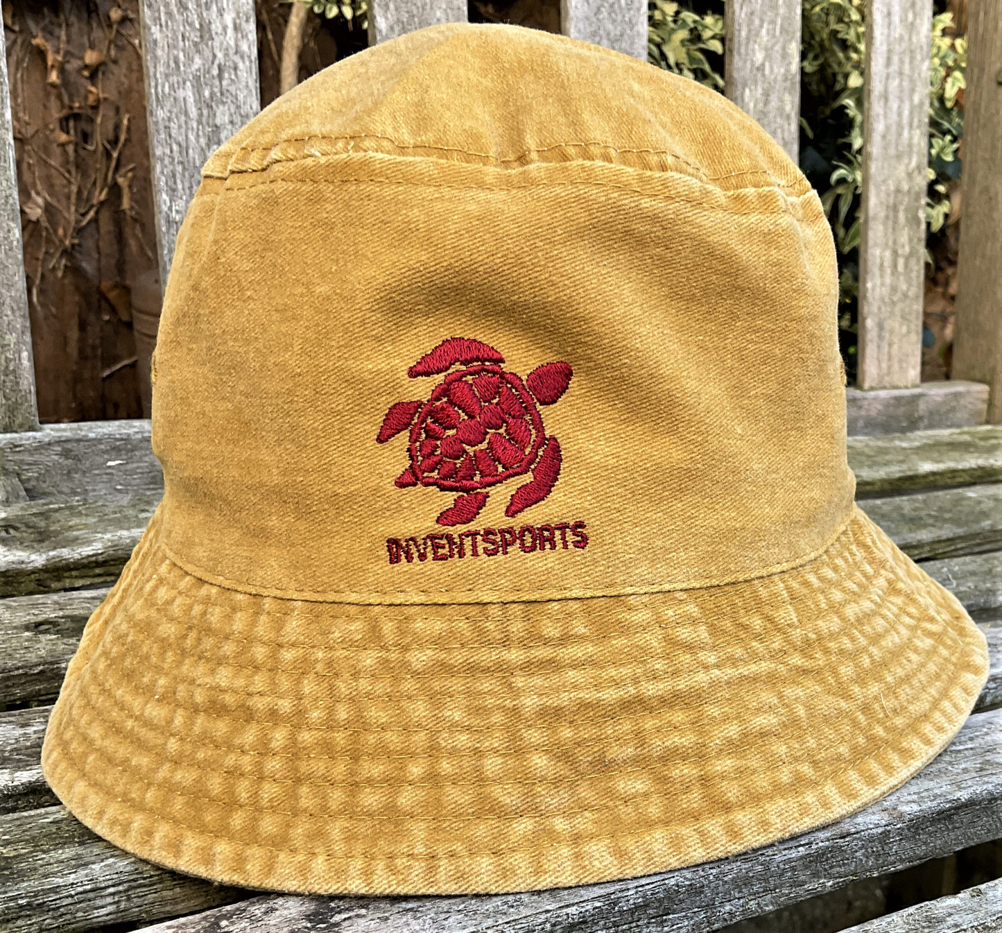 The MUSTARD CUTTER vintage washed Bucket hat