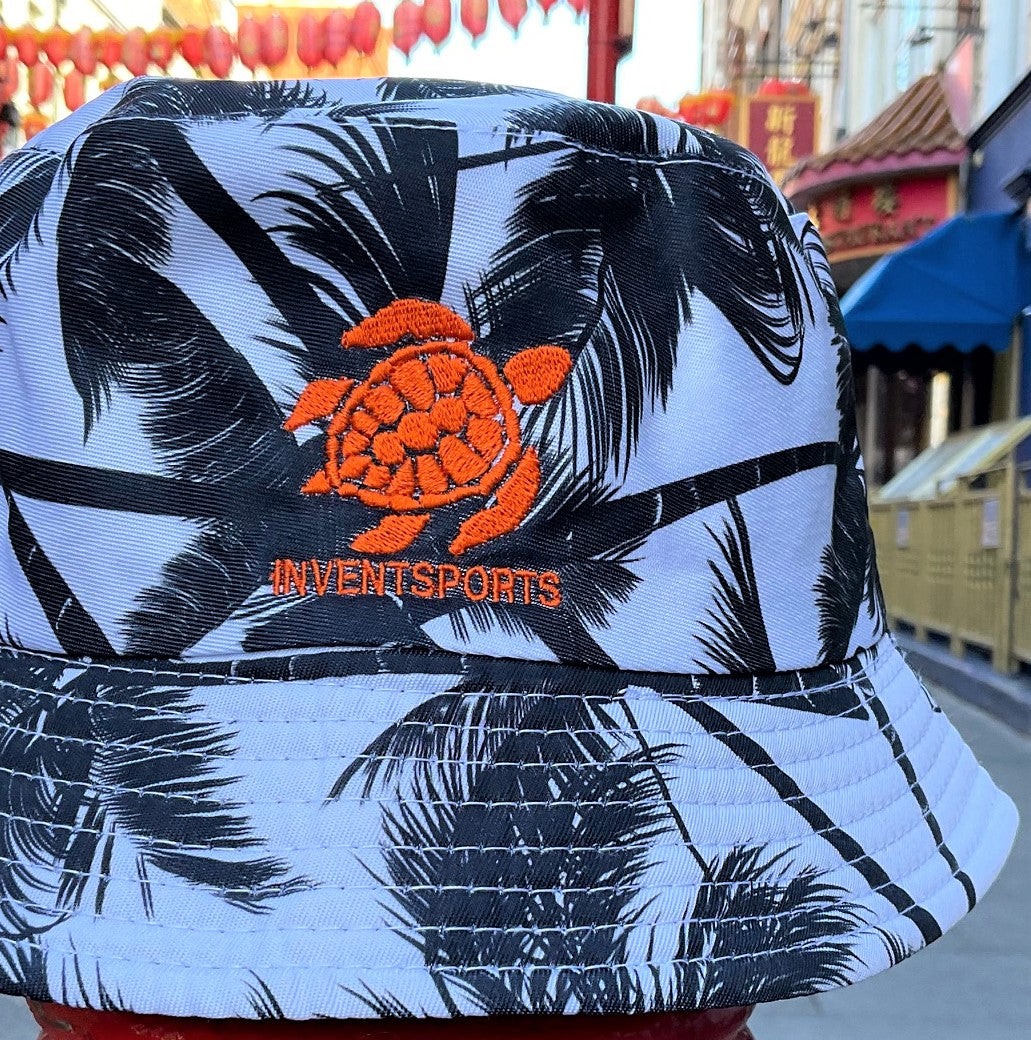 The COCONUTTER kids' Bucket Hat Close View of Logo