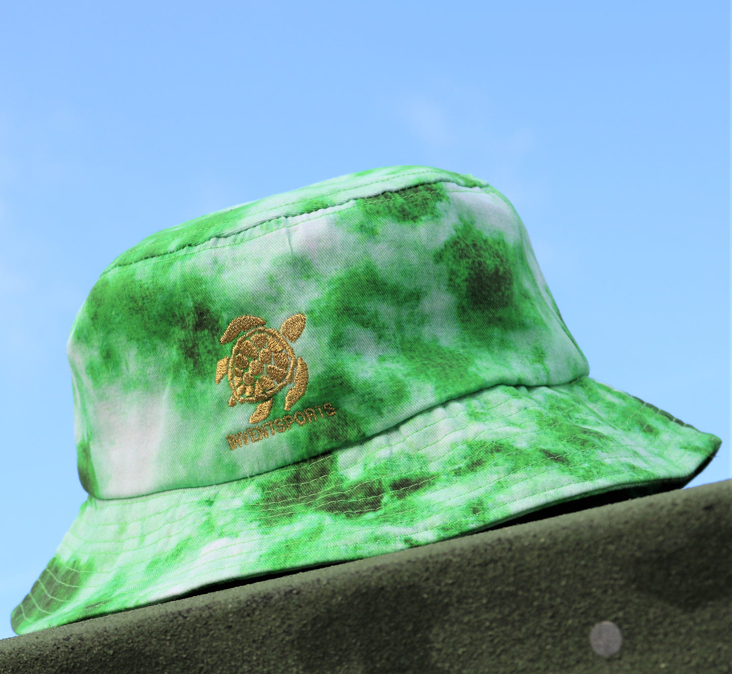 KEY LIME PIE Tie Dyed Bucket Hat