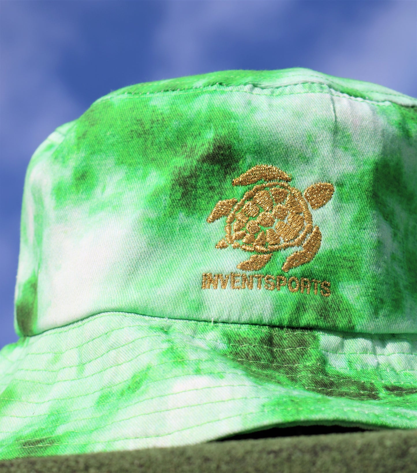 KEY LIME PIE Tie Dyed Bucket Hat