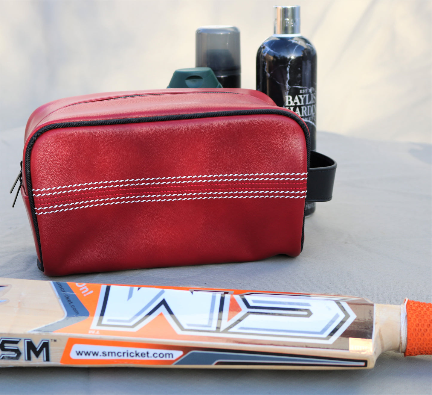 Cricket Red Toiletry Bag