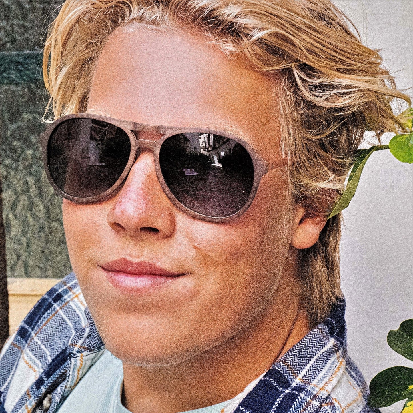 Polarised Lajares Sunglasses Front View