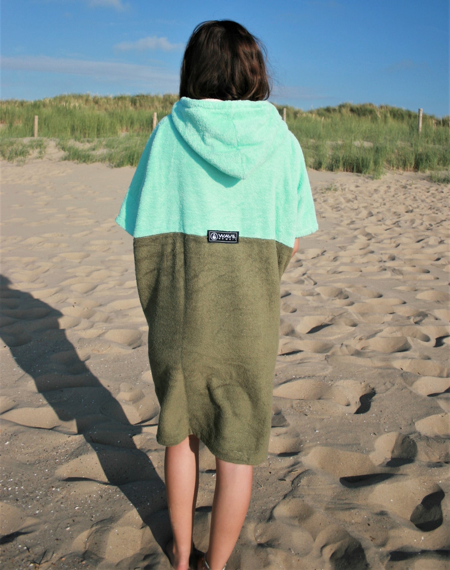 Wave Hawaii Agueda Poncho Back View Hood