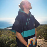 Wave Hawaii Bluebow Poncho Suns Out