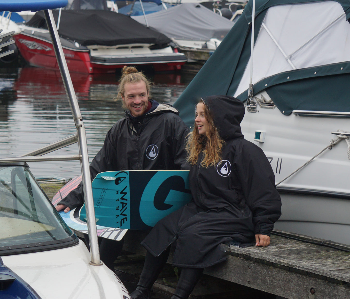 Wave Storm Poncho HARBOUR Waterproof changing robe