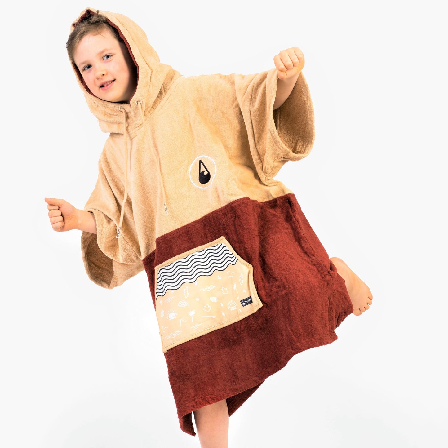 Wave Poncho DUNAS Happy Product Image