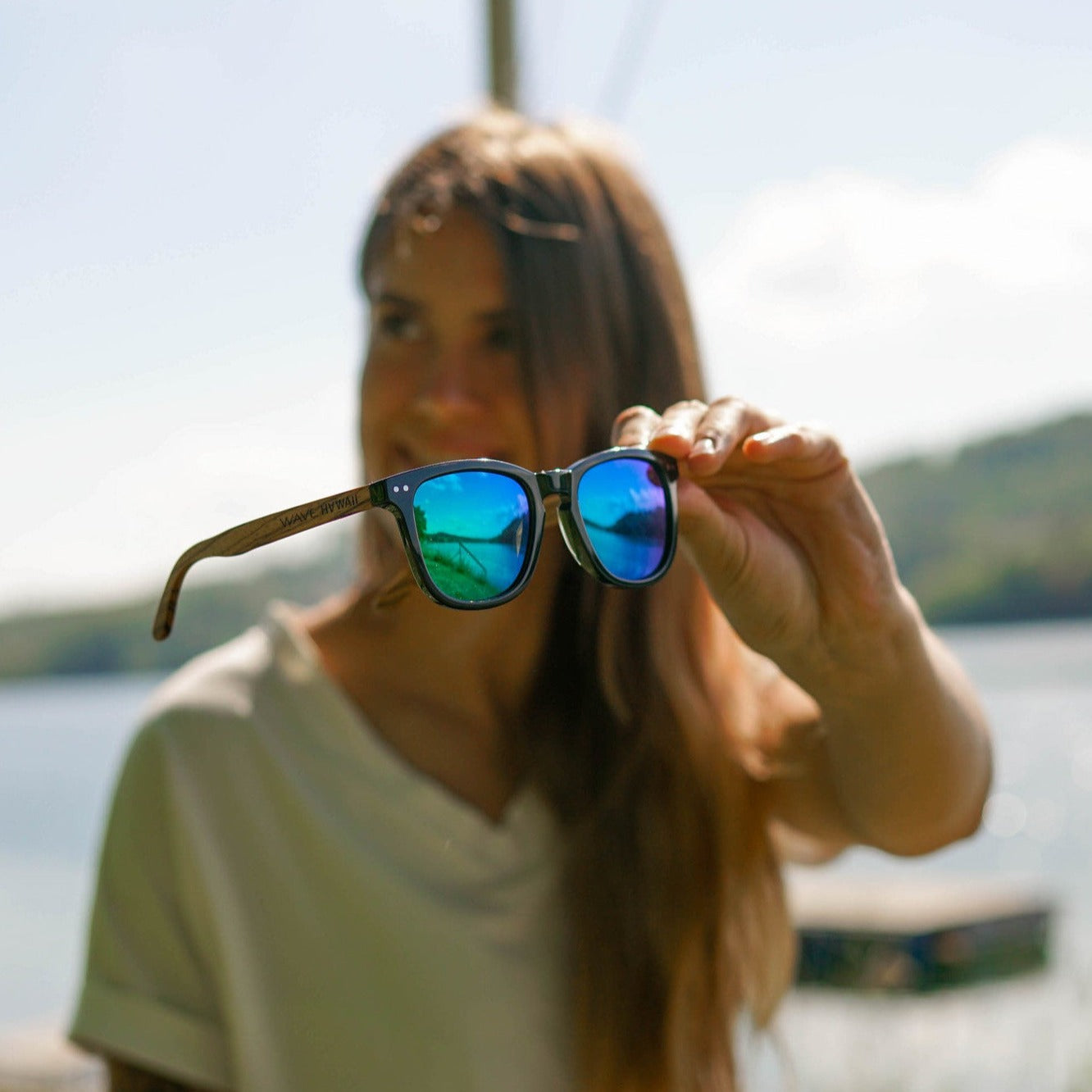 Polarised PALMAR Sunglasses Closer view