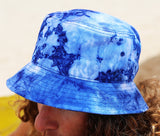 The BLU ROYAL Tie Dyed Bucket Hat At The Beach