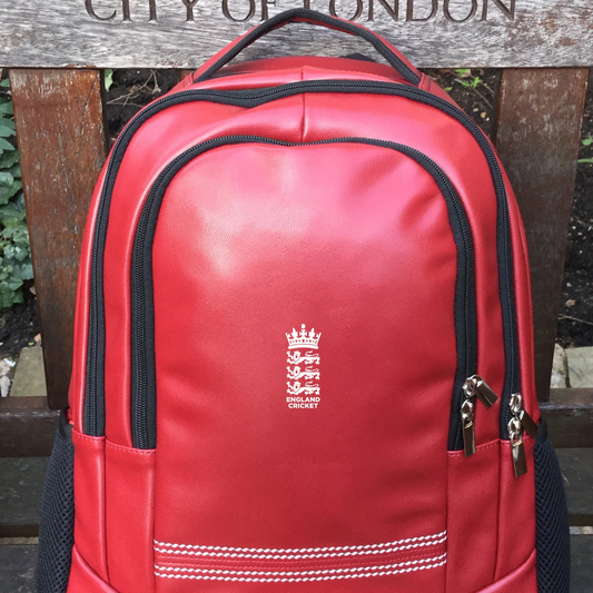 England Cricket Red Rucksack