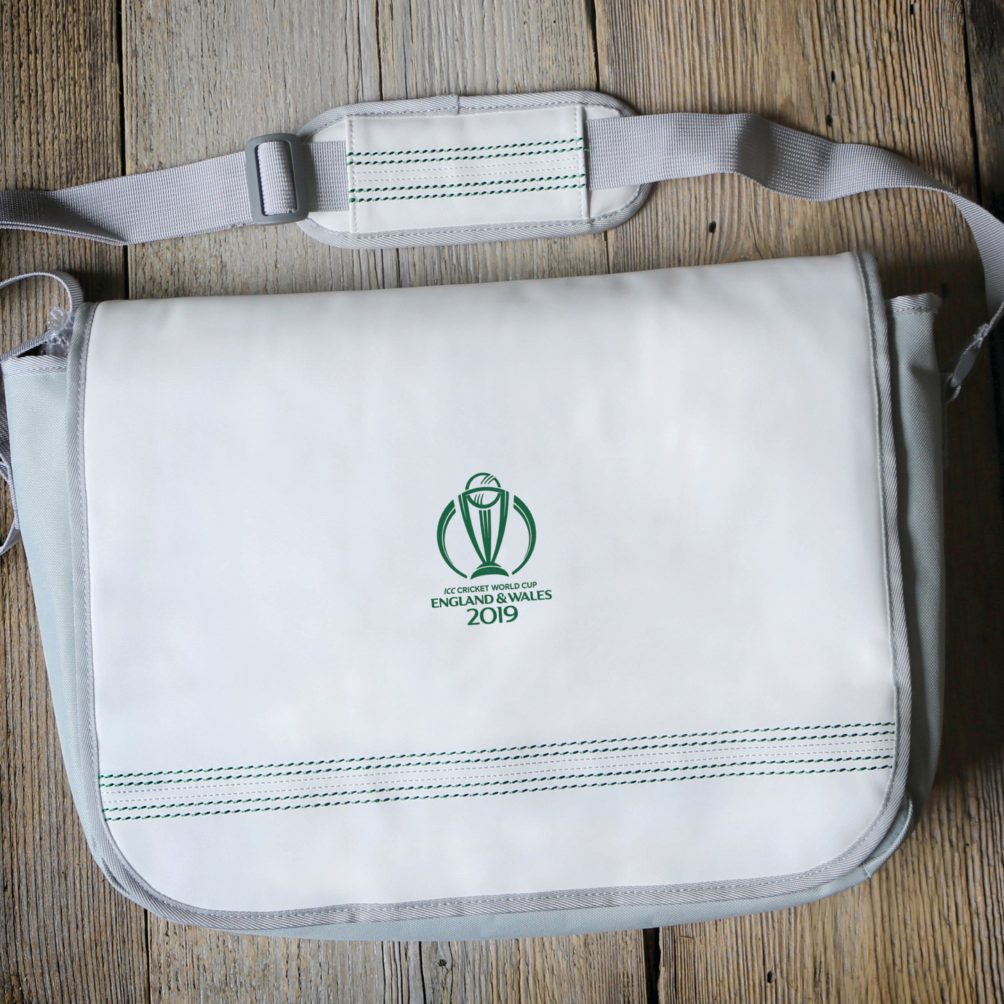ICC CWC 2019 Cricket White Messenger Bag