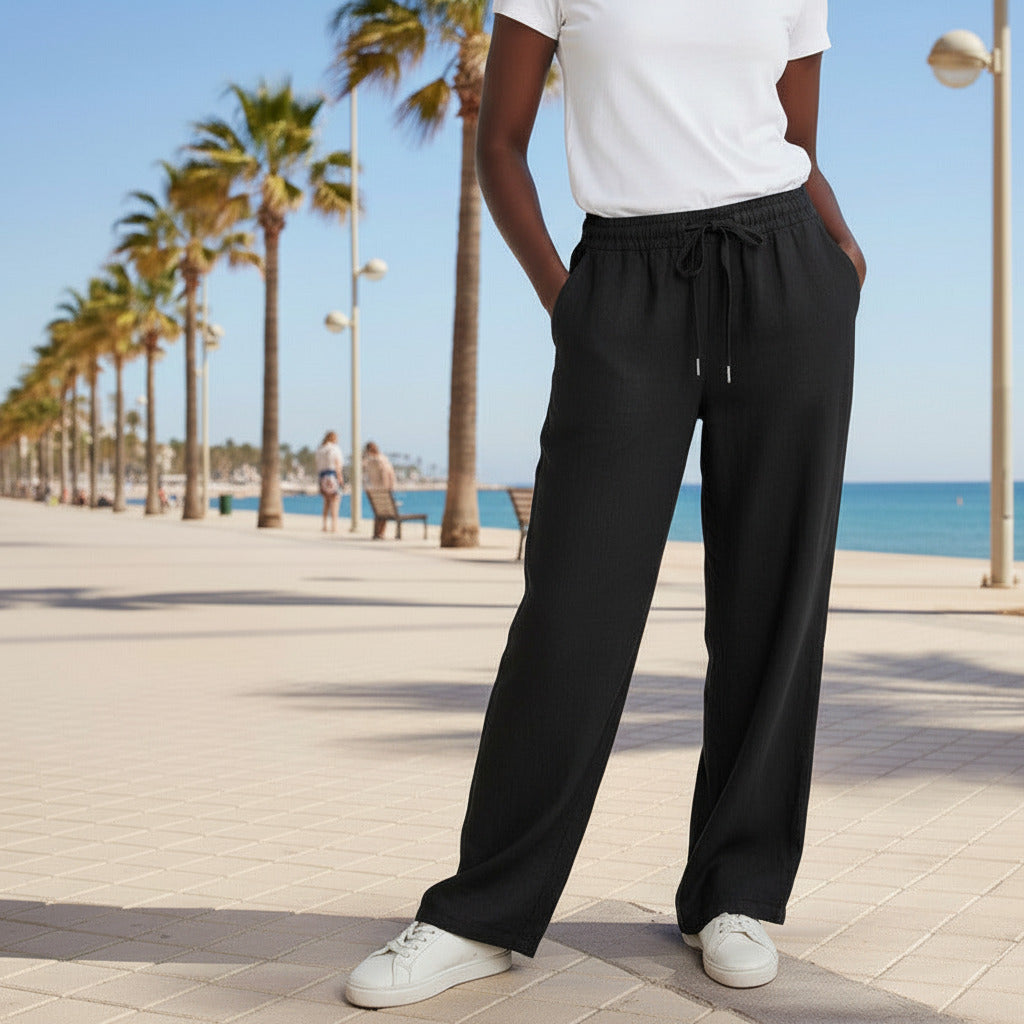 100% Pure Linen Trousers in 9 colours - made in Italy