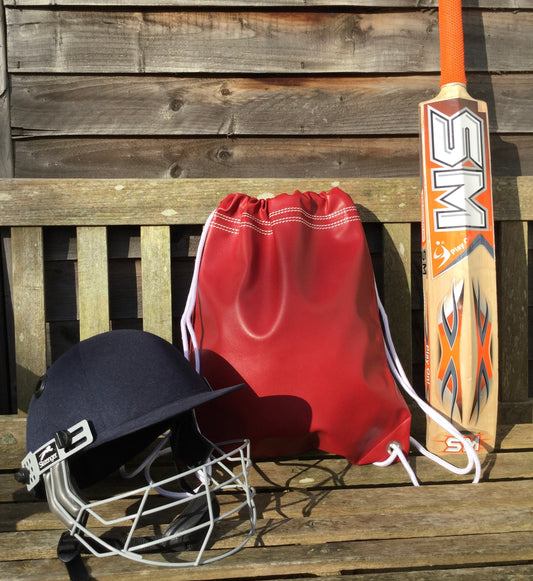 Cricket Drawstring Bag - the perfect gift for a Cricket fan!