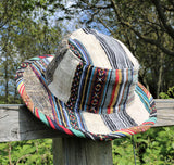 Beautiful Hemp and Cotton Unisex OUTBACK hat with a flexible, finished and lined brim