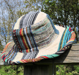 Beautiful Hemp and Cotton Unisex OUTBACK hat with a flexible, finished and lined brim