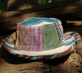 Beautiful Hemp and Cotton Unisex OUTBACK hat with a flexible, finished and lined brim