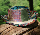 Beautiful Hemp and Cotton Unisex OUTBACK hat with a flexible, finished and lined brim
