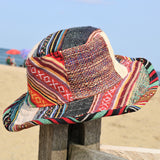 Beautiful Hemp and Cotton Unisex OUTBACK hat with a flexible, finished and lined brim