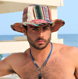 Beautiful Hemp and Cotton Unisex OUTBACK hat with a flexible, finished and lined brim