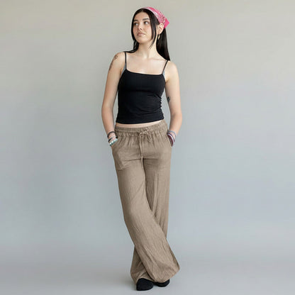 100% Pure Linen Trousers in 9 colours - made in Italy