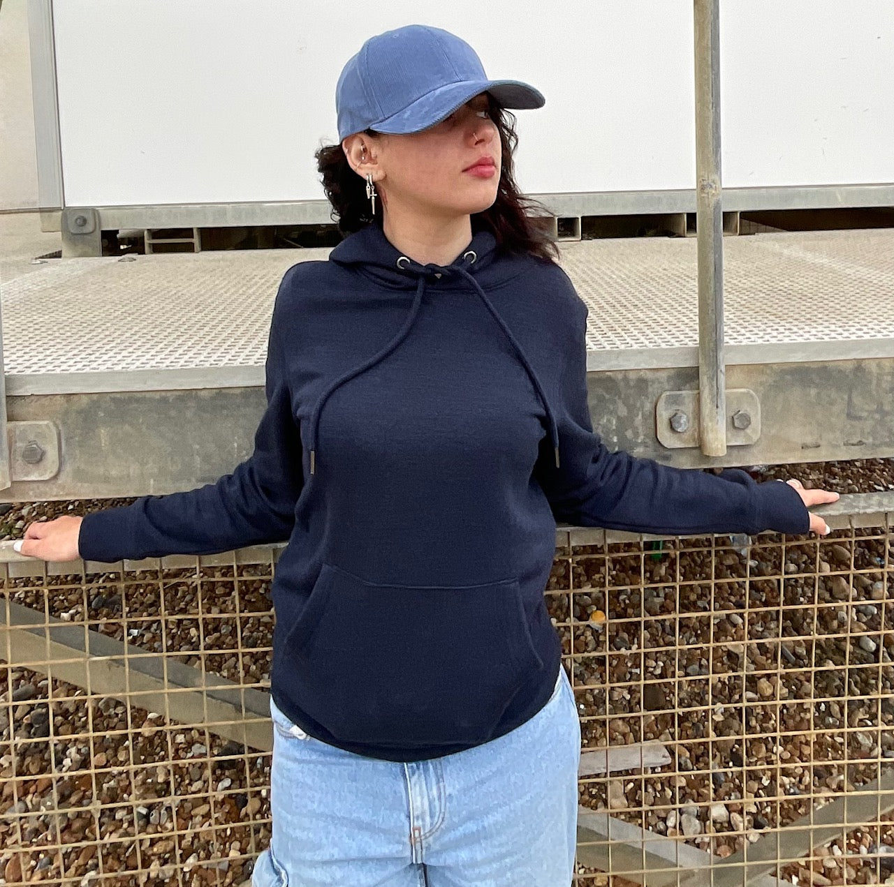 Unisex Pinta HOODIE- pure 85% organic cotton and 15% recycled polyester.  So, so soft !