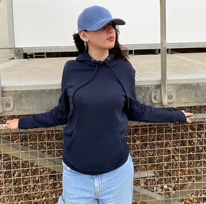 Unisex Pinta HOODIE- pure 85% organic cotton and 15% recycled polyester.  So, so soft !