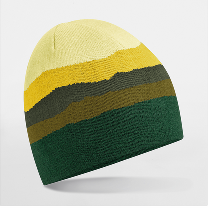 Winter Mountain BEANIE HATS -  in 4 great colour variations.  100%Recycled.