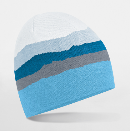 Winter Mountain BEANIE HATS -  in 4 great colour variations.  100%Recycled.