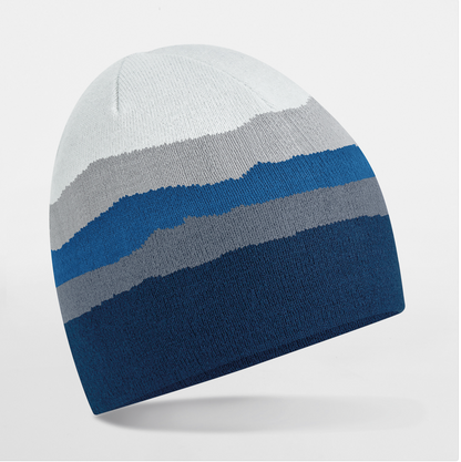 Winter Mountain BEANIE HATS -  in 4 great colour variations.  100%Recycled.