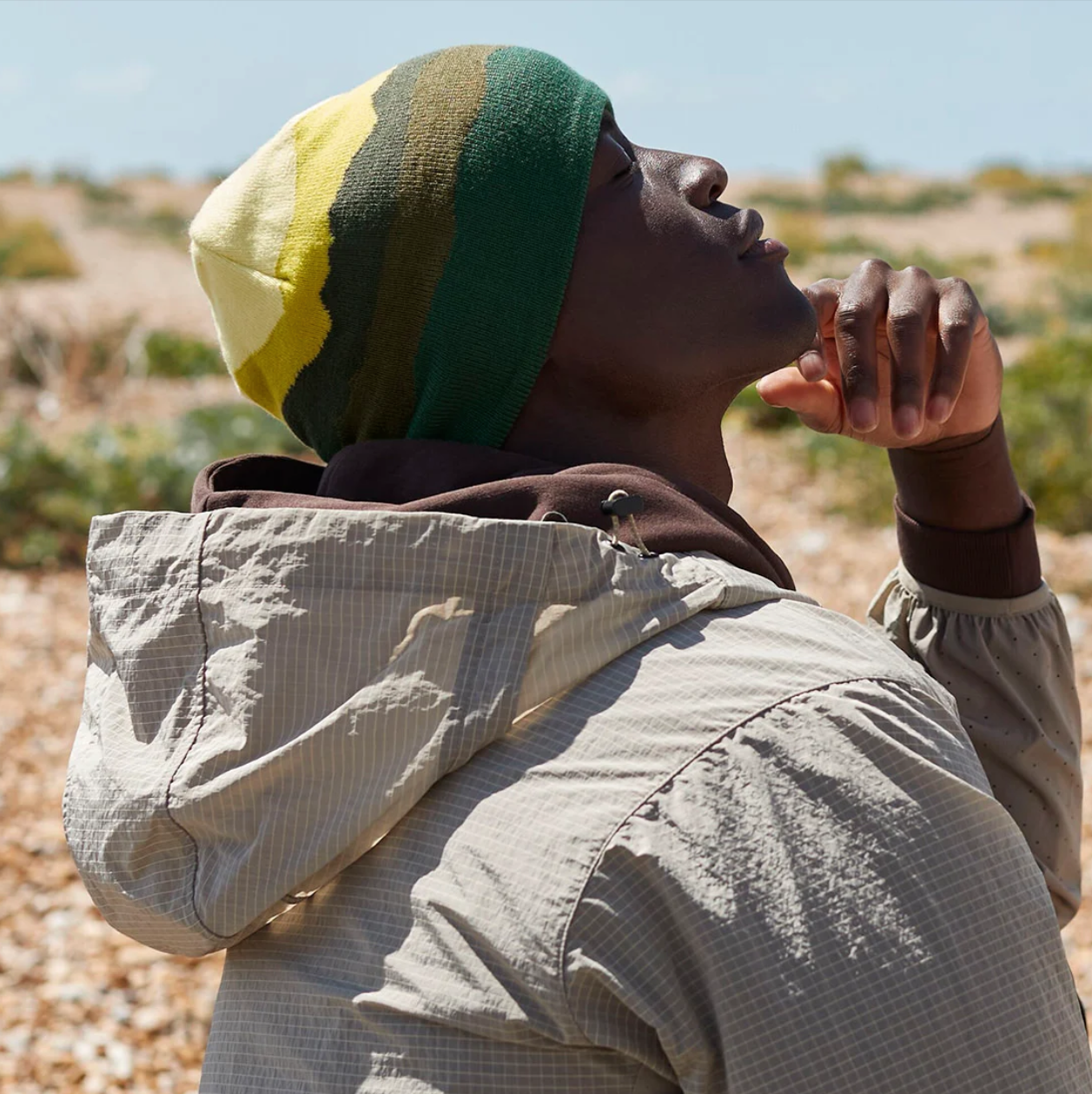 Winter Mountain BEANIE HATS -  in 4 great colour variations.  100%Recycled.