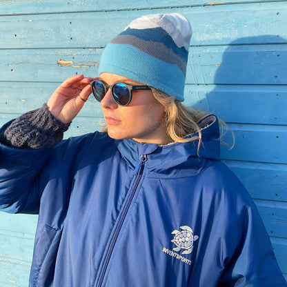 Winter Mountain BEANIE HATS -  in 4 great colour variations.  100%Recycled.