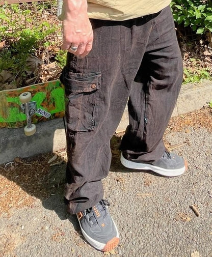 Unisex Fairtrade CHOCO CARGO PANTS / TROUSERS