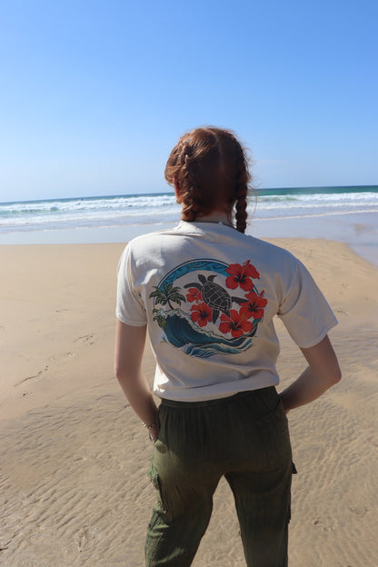 PINTA T-Shirt in natural cream - pure cotton and 100% beautiful !