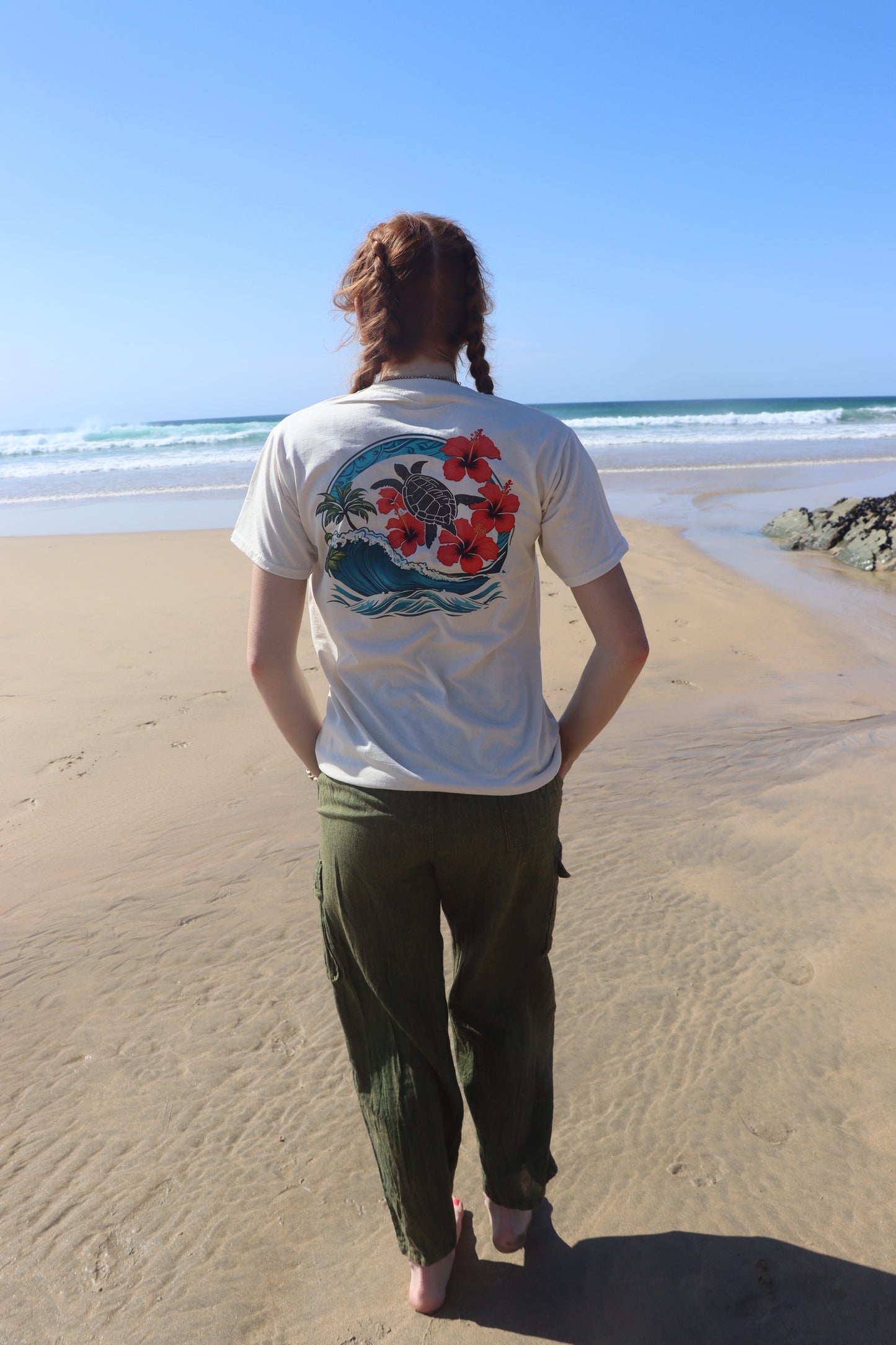 PINTA T-Shirt in natural cream - pure cotton and 100% beautiful !