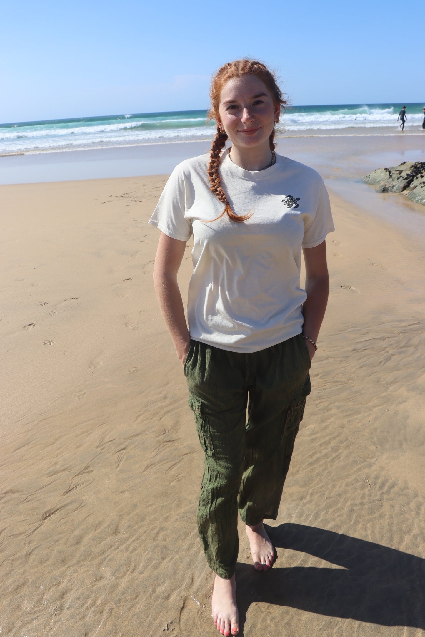 PINTA T-Shirt in natural cream - pure cotton and 100% beautiful !