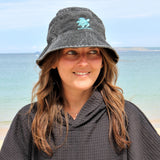 The SHADY GREY vintage washed Bucket Hat