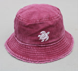 The VINTAGE PINOT vintage washed Bucket hat