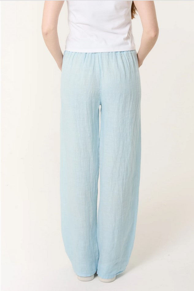 100% Pure Linen Trousers in 9 colours - made in Italy